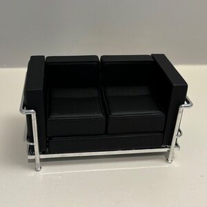 1:12 Scale Le Corbusier LC2 sofa Miniature, Mid Century Modern MCM